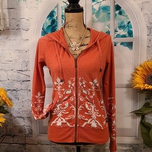 🌺prAna(M) full zip floral jacket ♥